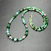 Heart Coherence ~ Gemstone Beaded Necklace