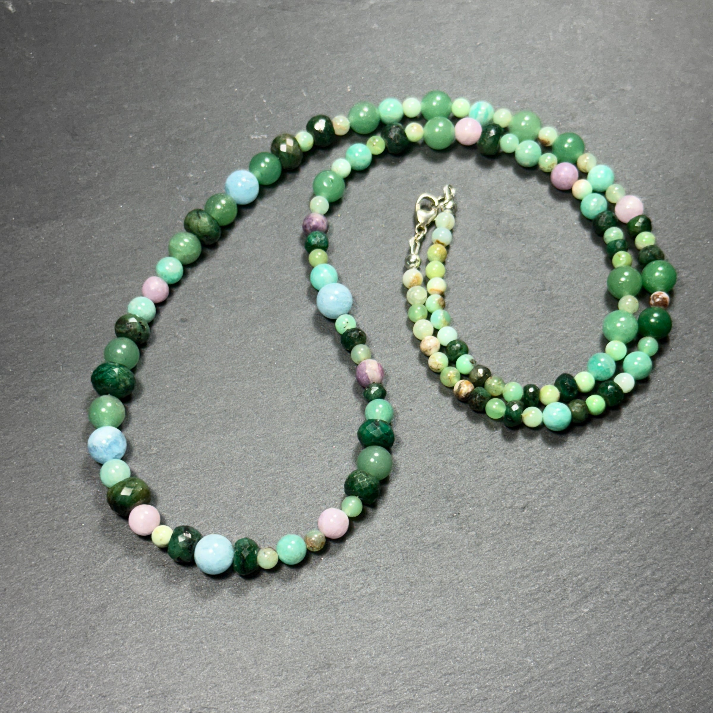 Heart Coherence ~ Gemstone Beaded Necklace