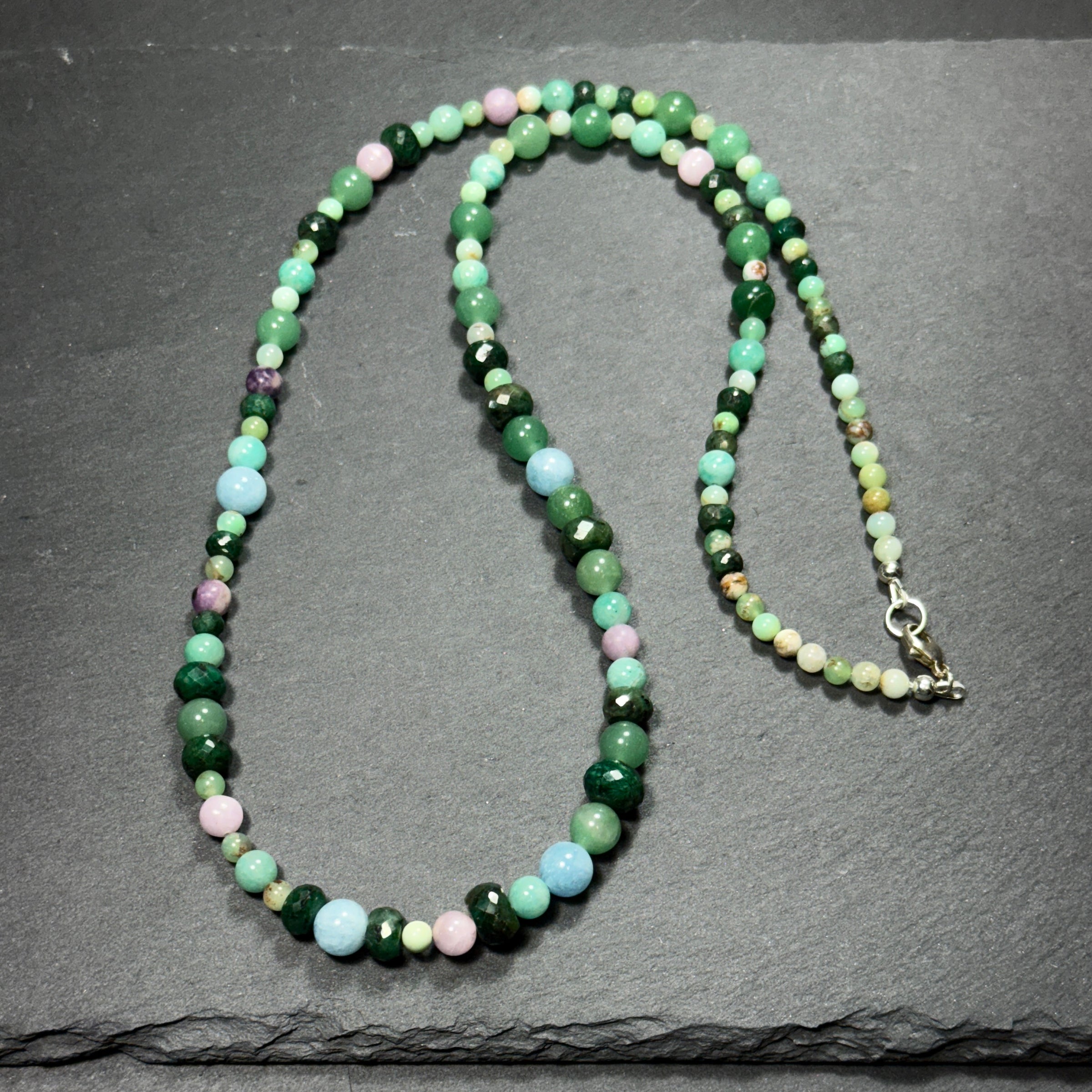 Heart Coherence ~ Gemstone Beaded Necklace