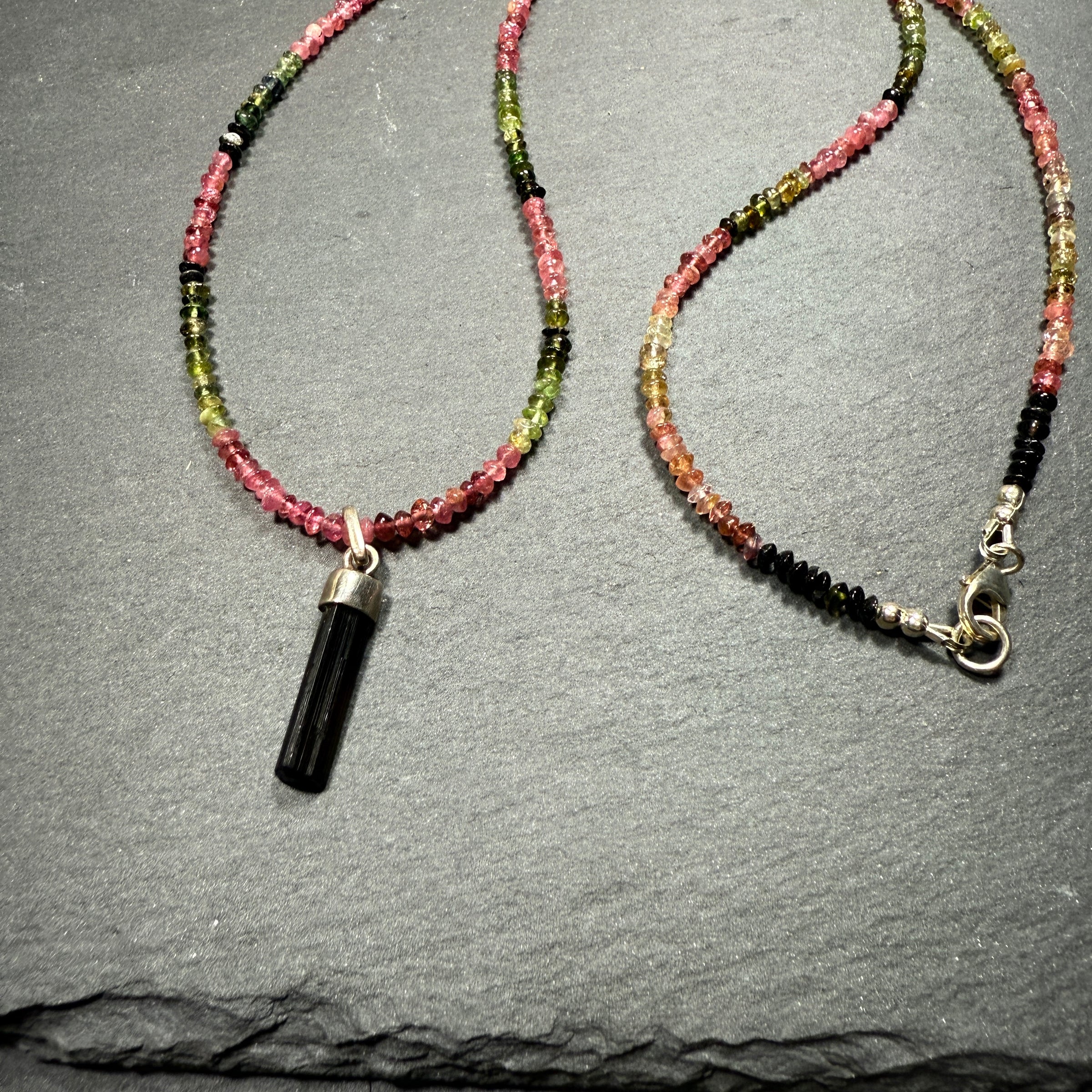 Tourmaline Necklace and Pendant