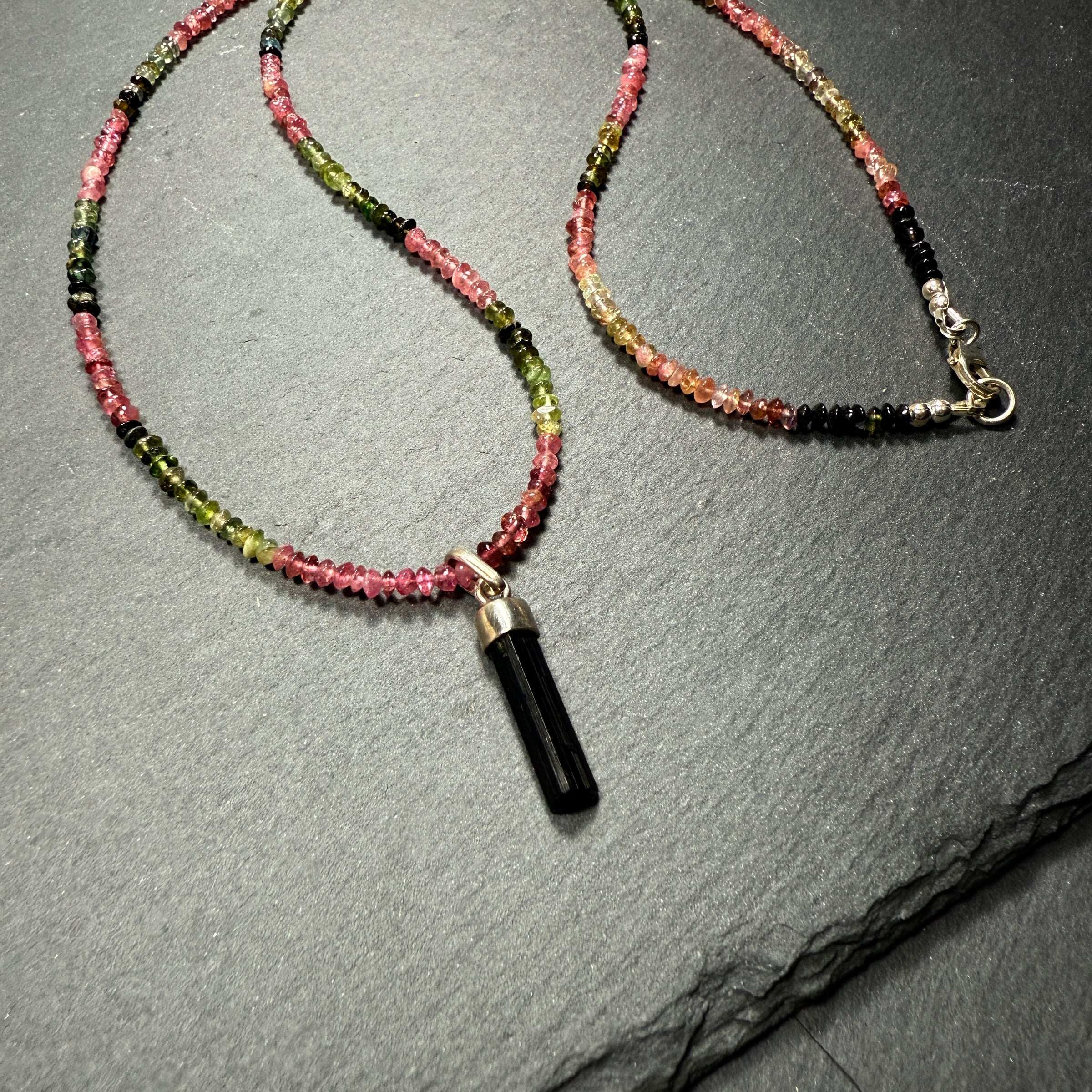 Tourmaline Necklace and Pendant