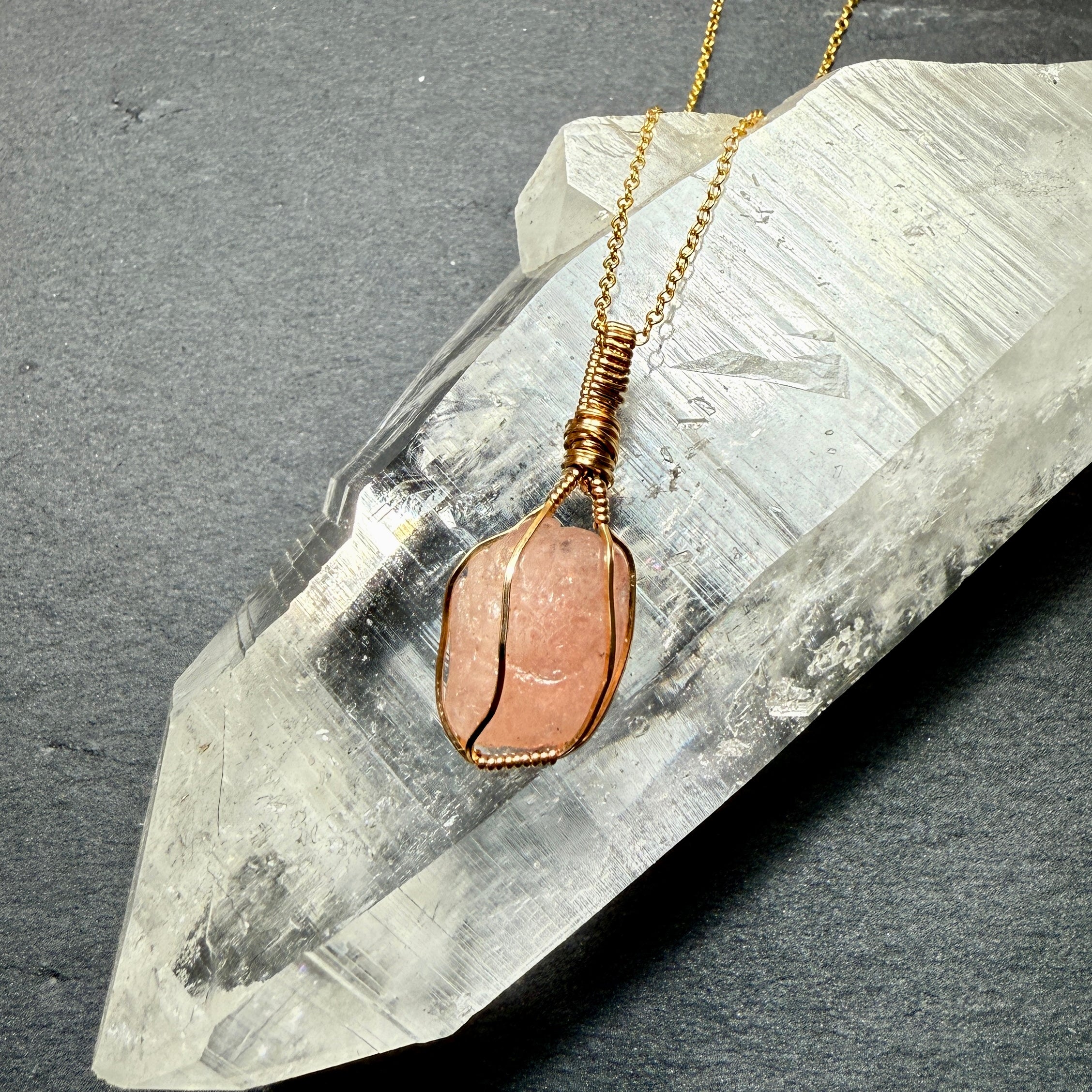 Morganite Pendant