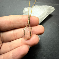 Morganite Pendant