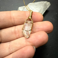 Danburite Crystal Pendant