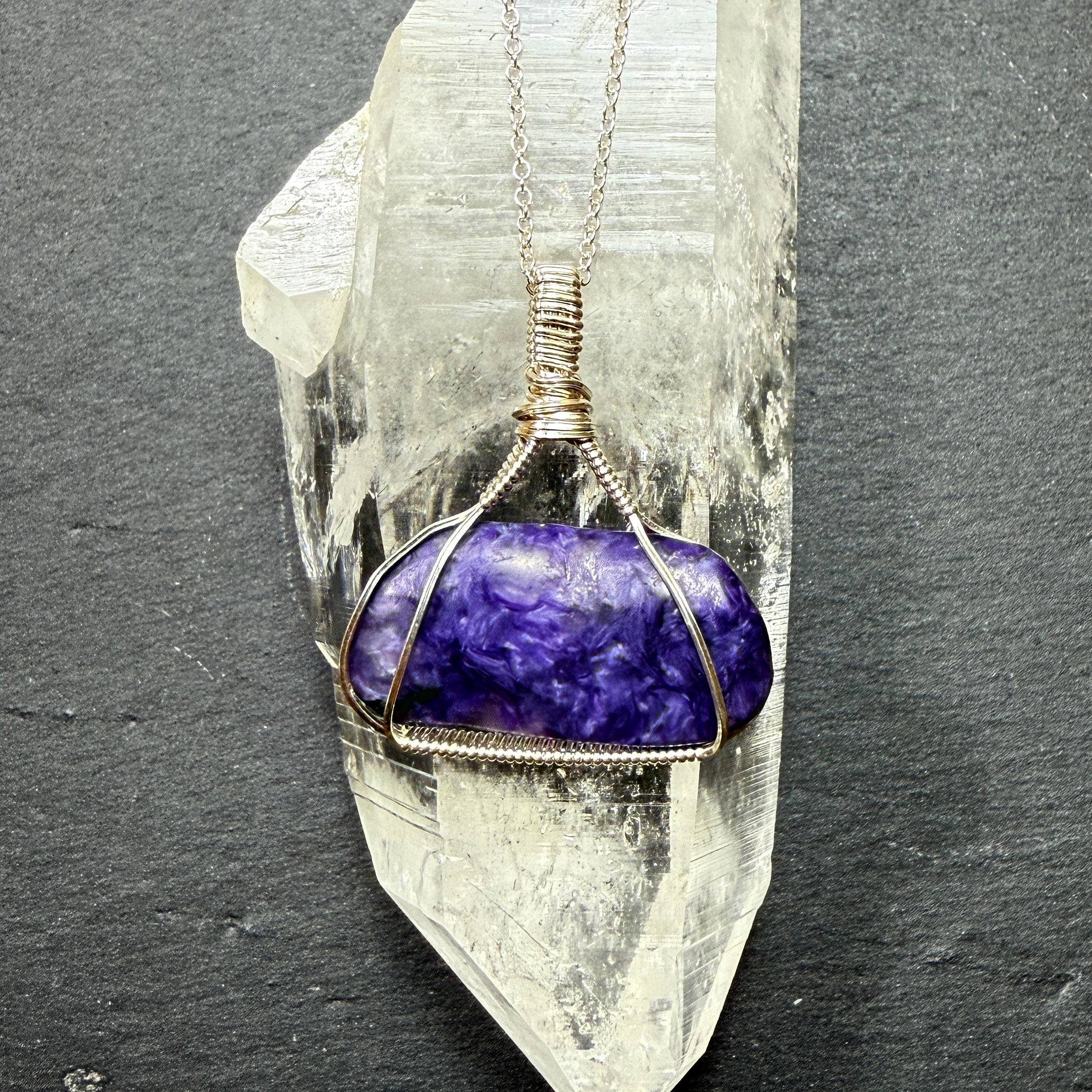 Charoite Pendant