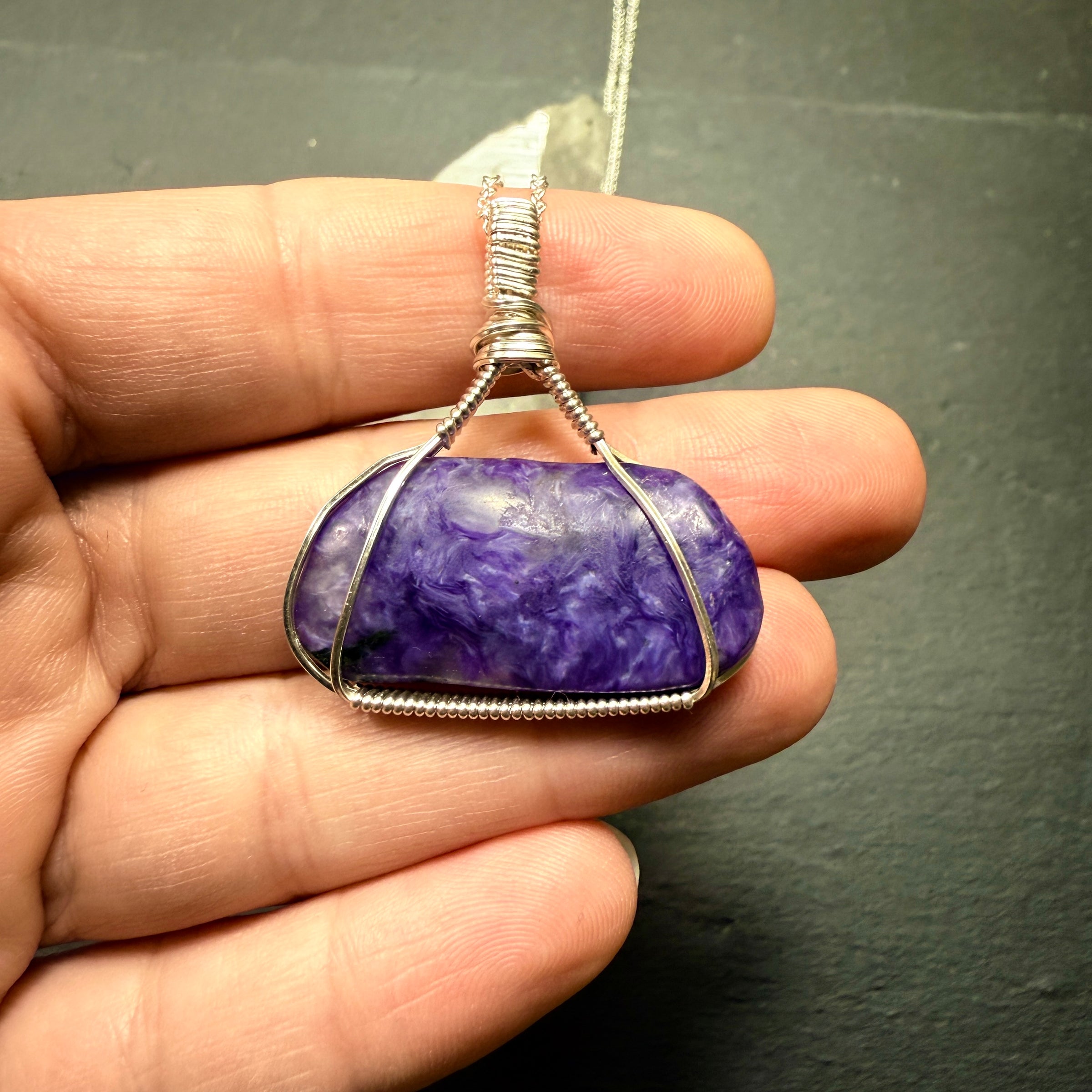 Charoite Pendant