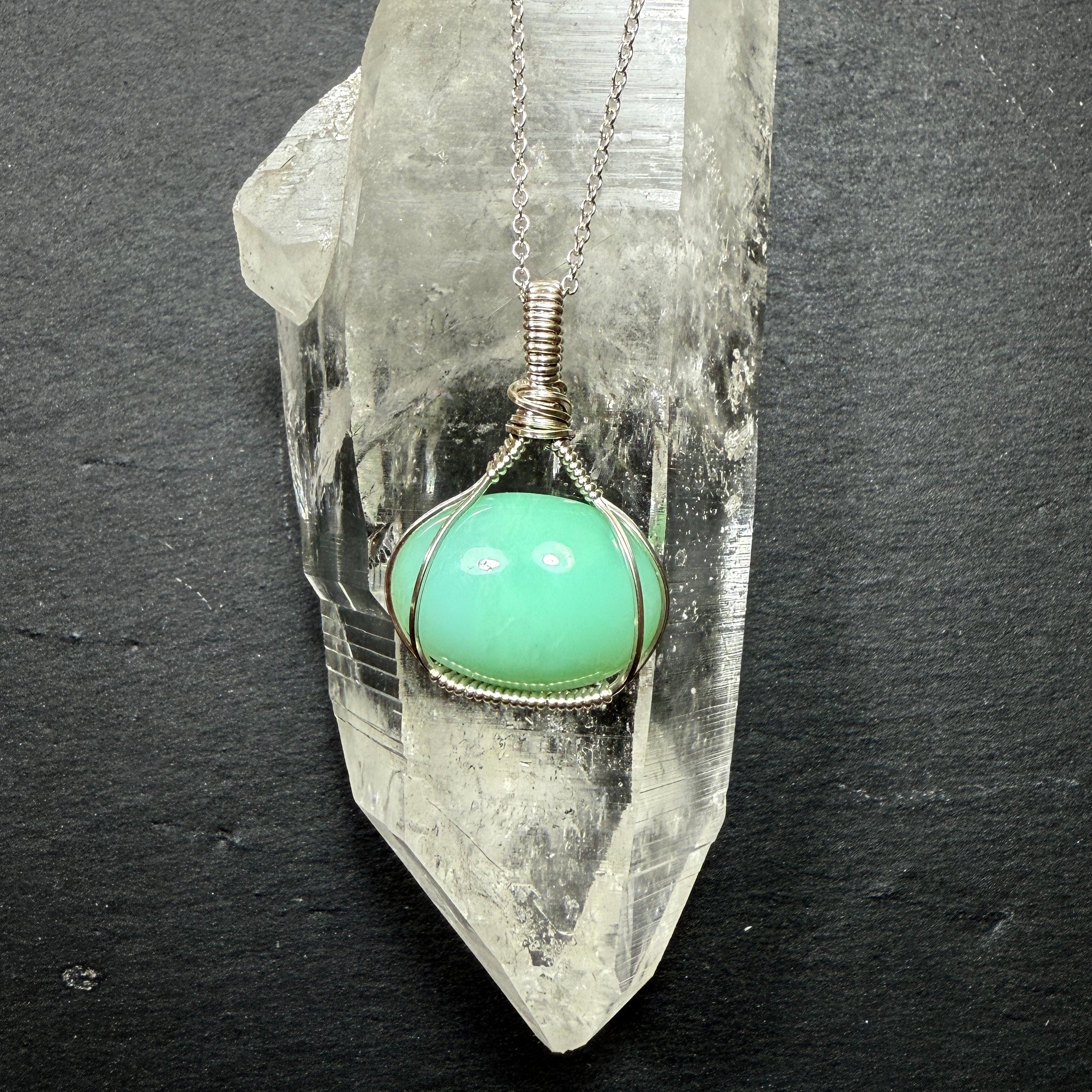 Chrysoprase Pendant