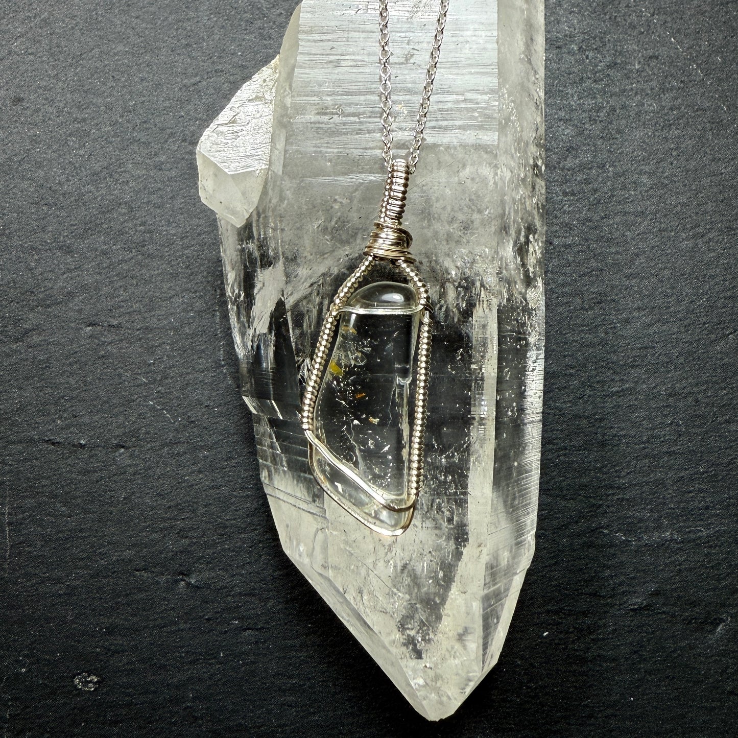 "Seer Stone" Topaz Pendant