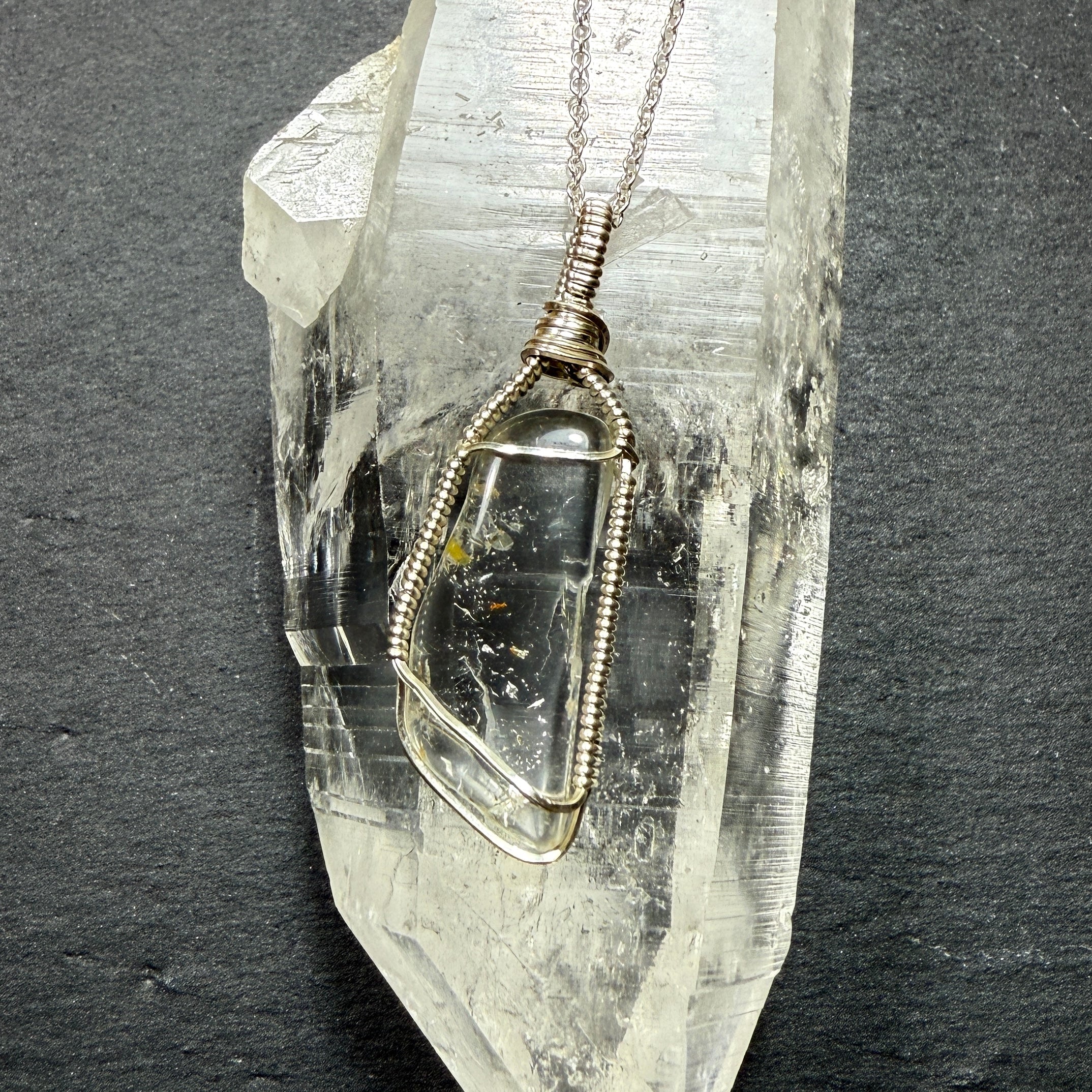 "Seer Stone" Topaz Pendant