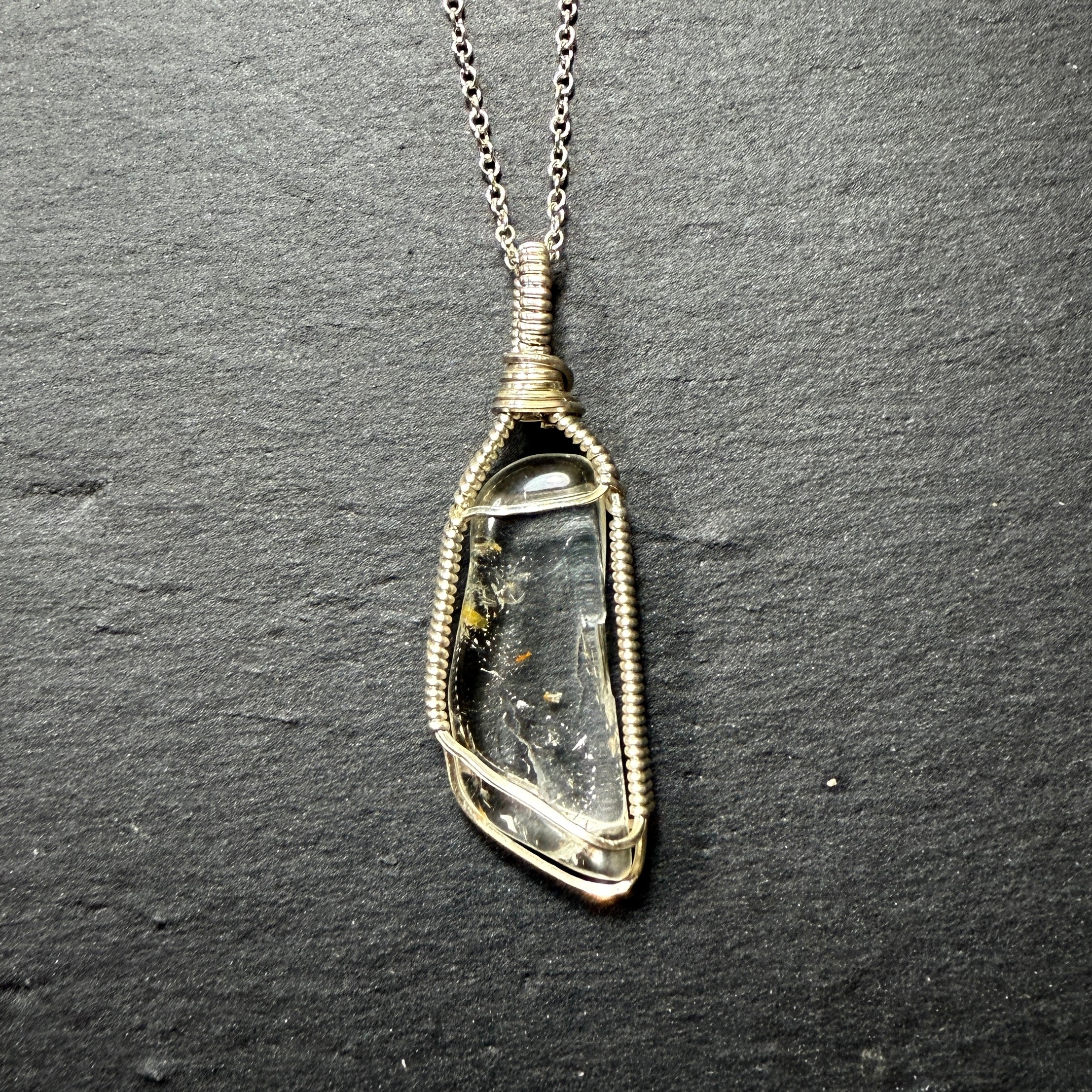 "Seer Stone" Topaz Pendant