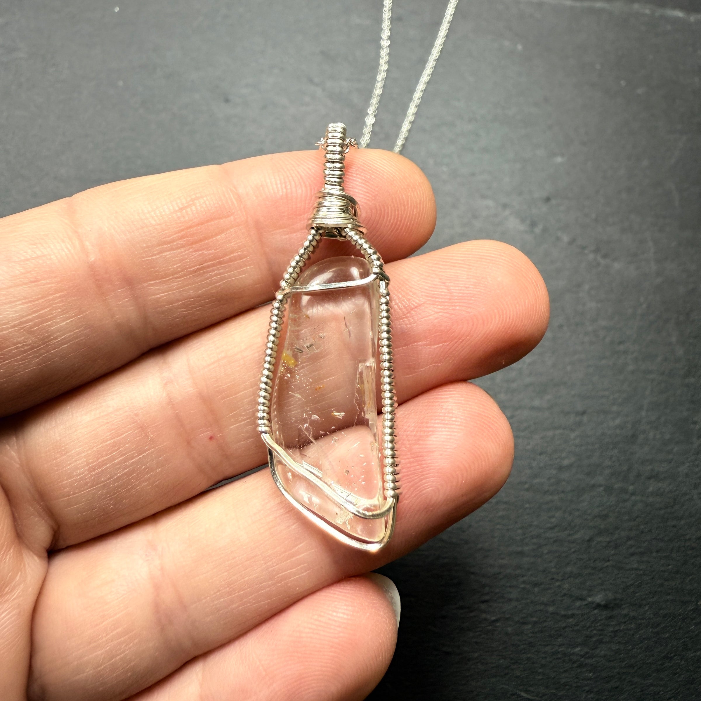 "Seer Stone" Topaz Pendant