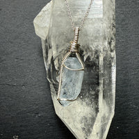 Celestite Crystal Pendant