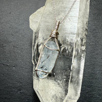 Celestite Crystal Pendant