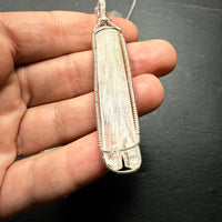 Scolecite Crystal Pendant