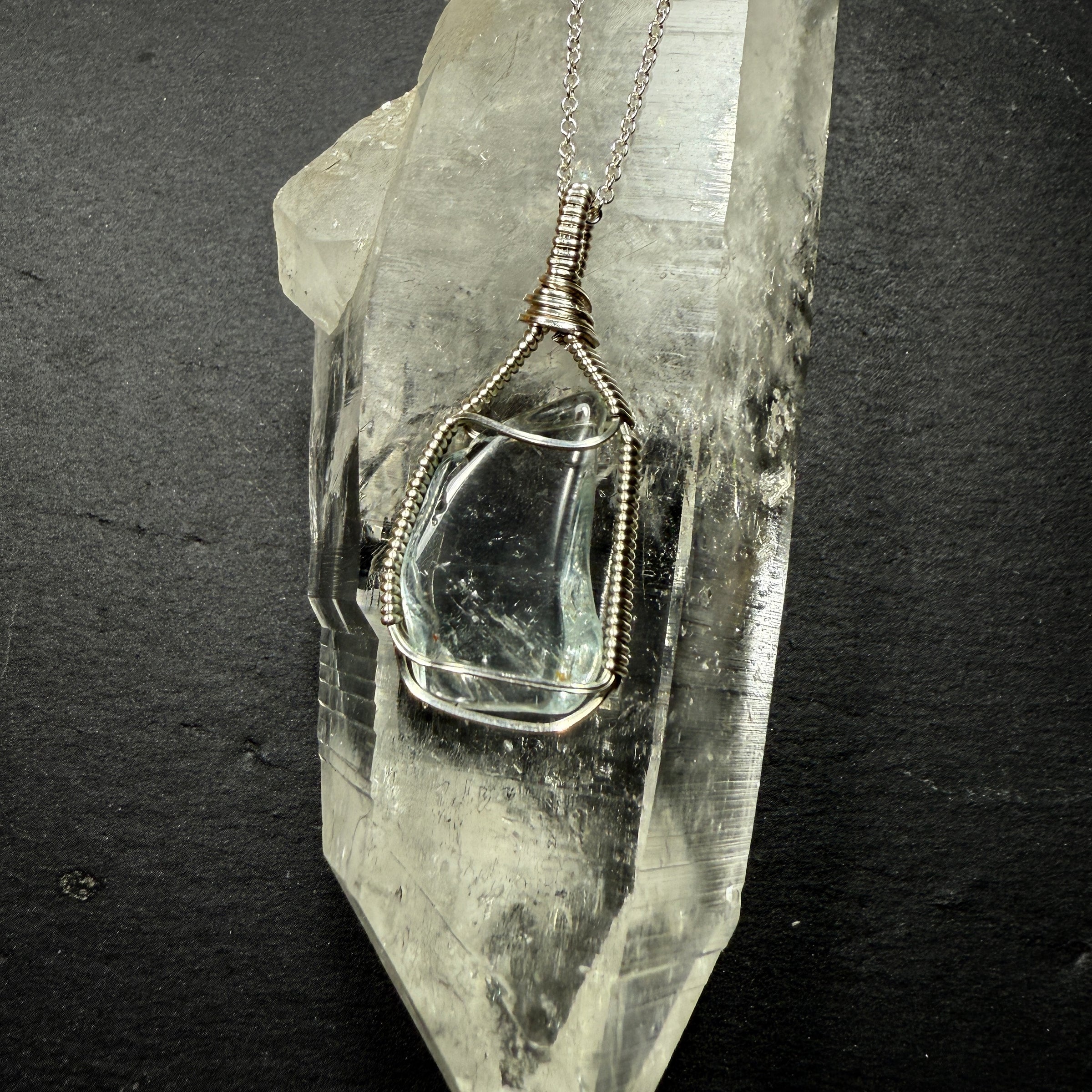 "Seer Stone" Topaz Pendant