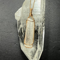 Scolecite Crystal Pendant