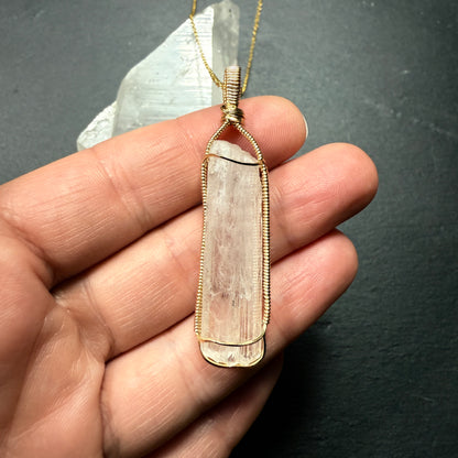Scolecite Crystal Pendant