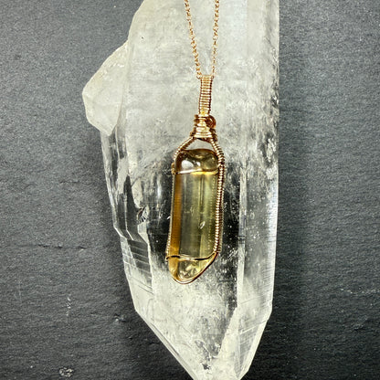 Natural Citrine Pendant