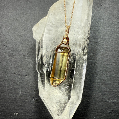 Natural Citrine Pendant