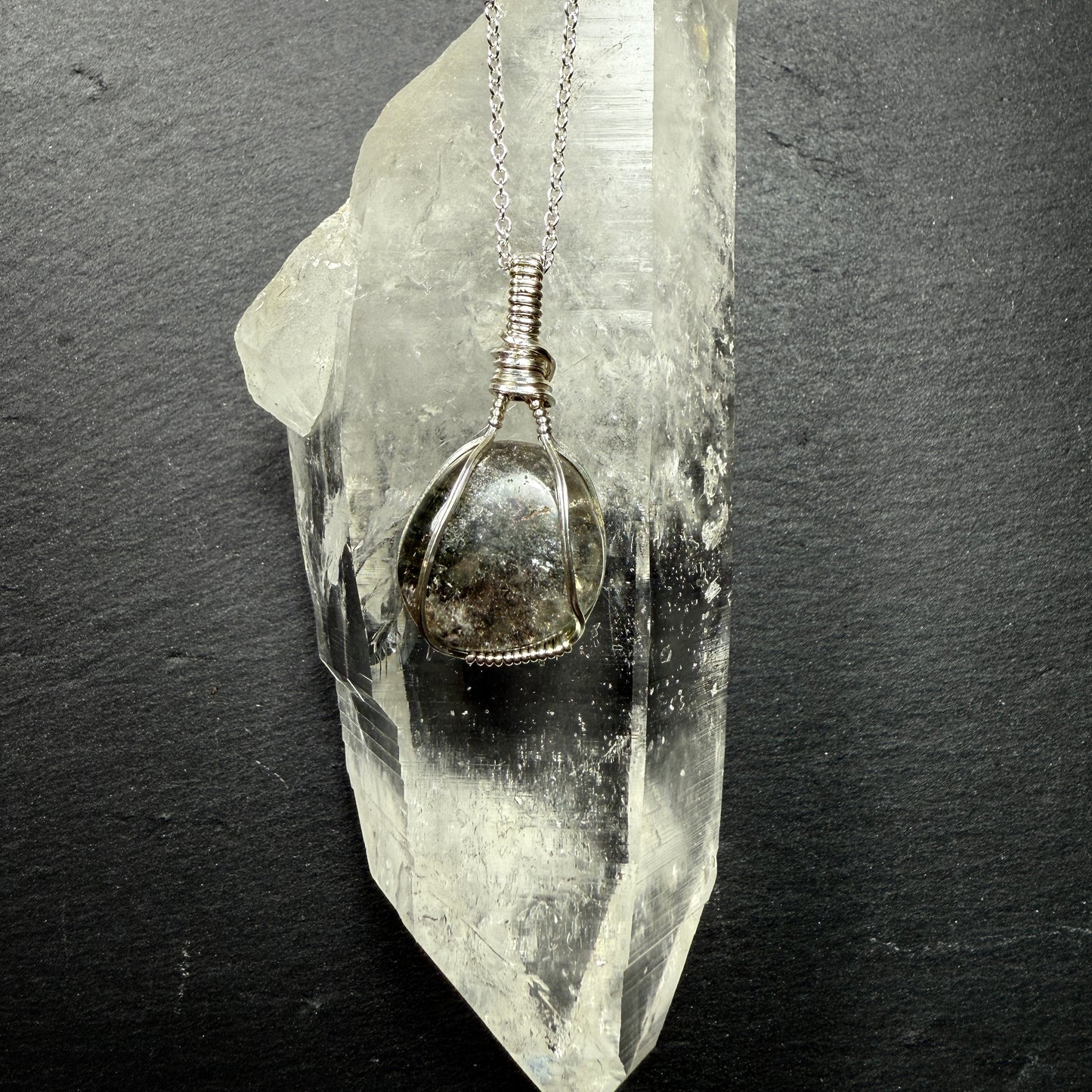 Garden Quartz / Lodalite Quartz Pendant