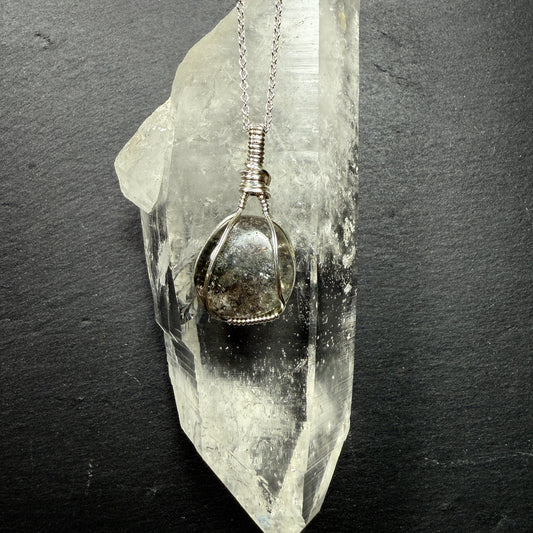 Garden Quartz / Lodalite Quartz Pendant