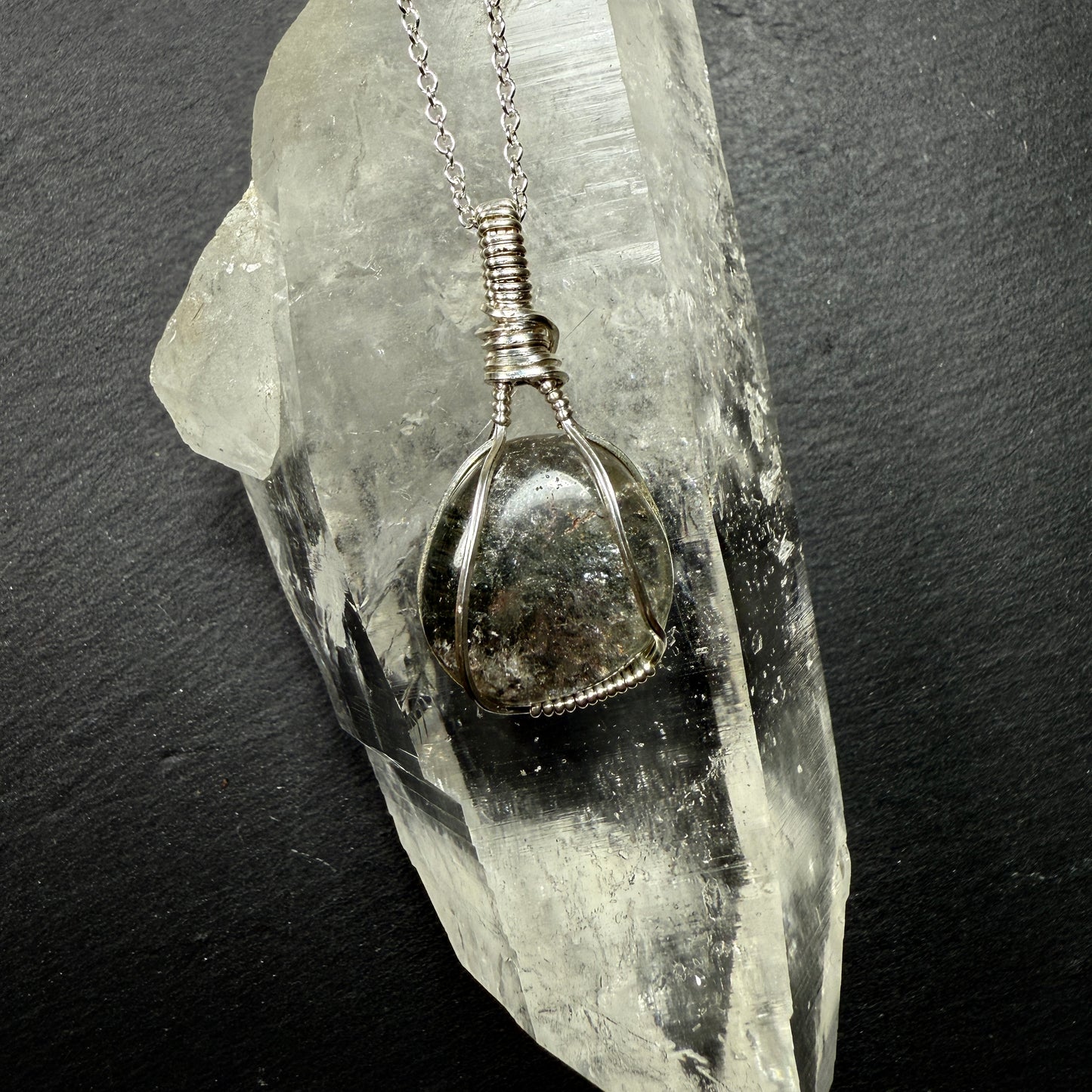 Garden Quartz / Lodalite Quartz Pendant