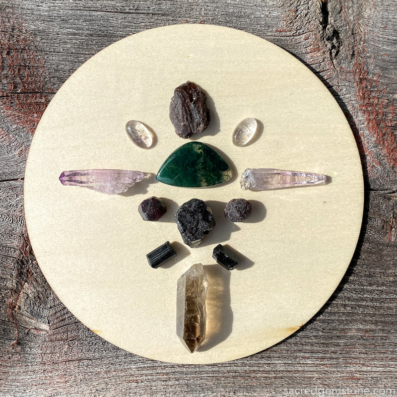 Crystal Energy Grid: “Spiritual Protection & Psychic Defense”