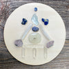 Forest Crystal Actinolite Phantom Quartz Pendant