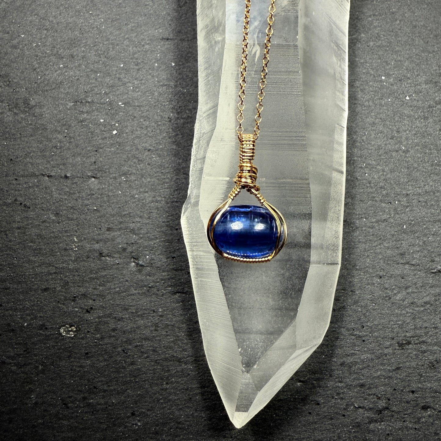 Blue Kyanite Pendant