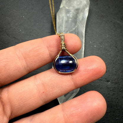 Blue Kyanite Pendant
