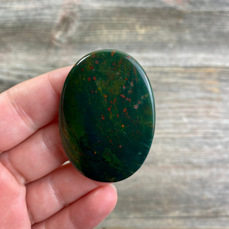 Bloodstone Cabochon - 25