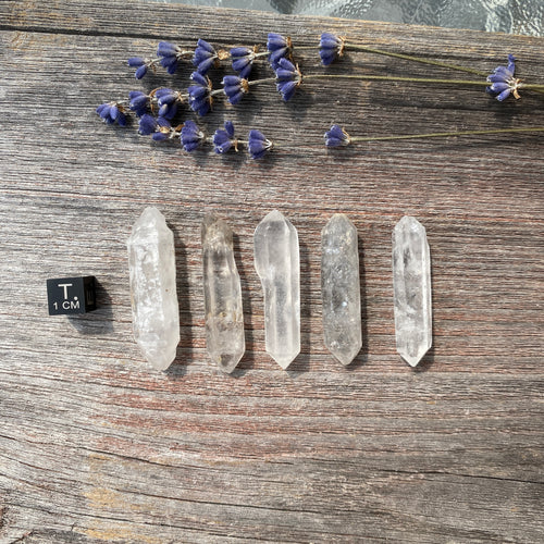 Tibetan Quartz Crystals Parcel Lot - 4