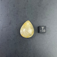 Rutilated Quartz Cabochon - 35