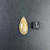 Rutilated Quartz Cabochon - 37
