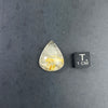 Rutilated Quartz Cabochon - 48