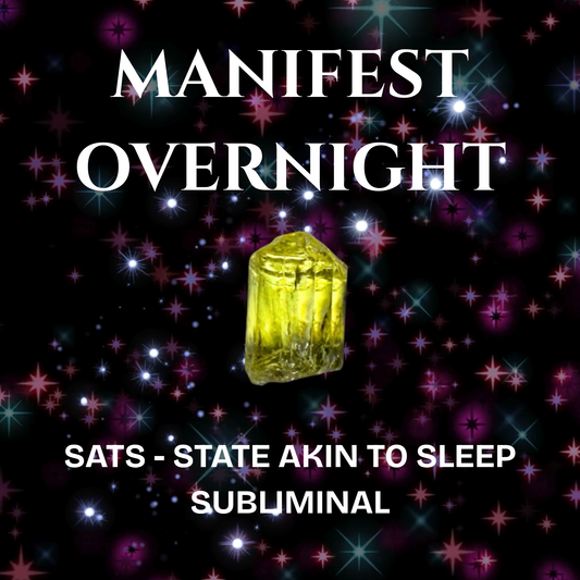 Manifest Overnight ✨ Law of Assumption Affirmations SATS State Akin To Sleep / Subliminal