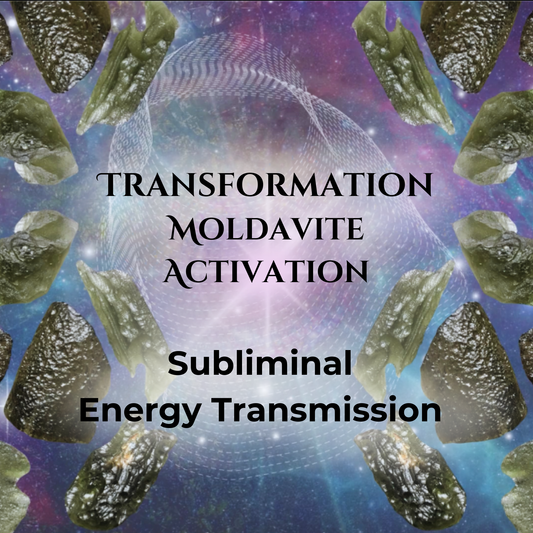 Transformation Moldavite Activation - Subliminal Audio / Video