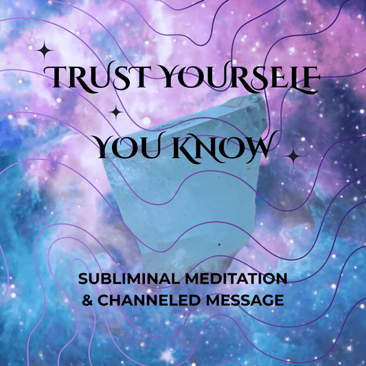 Trust Yourself and the Universe ☆ Stay True to Yourself ☆ Subliminal Meditation
