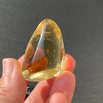 Citrine Natural Large Tumble Stone - 9
