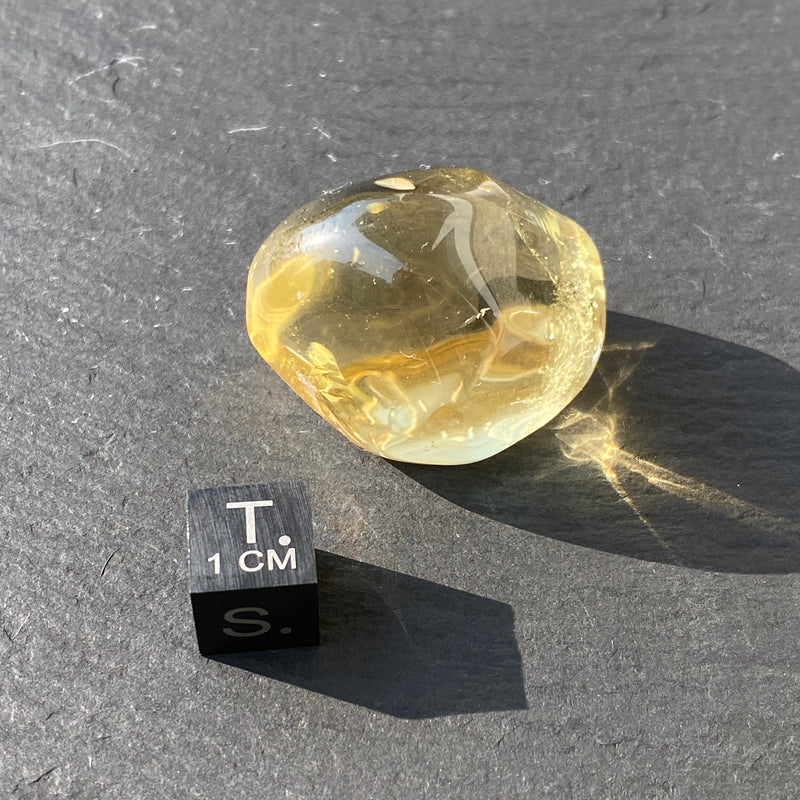 Citrine Natural Large Tumble Stone - 12