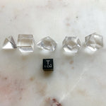 Platonic Solids Geometry Set - Quartz Crystal