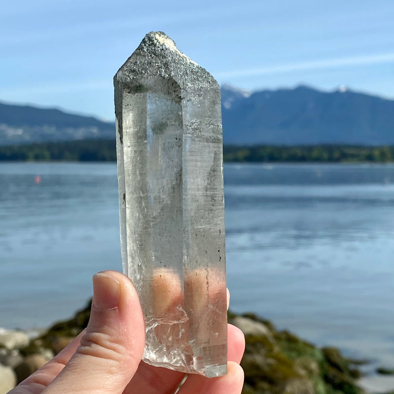 Himalayan Quartz Crystal With Chlorite