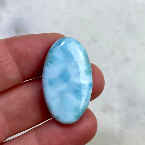 Larimar Cabochon - 74