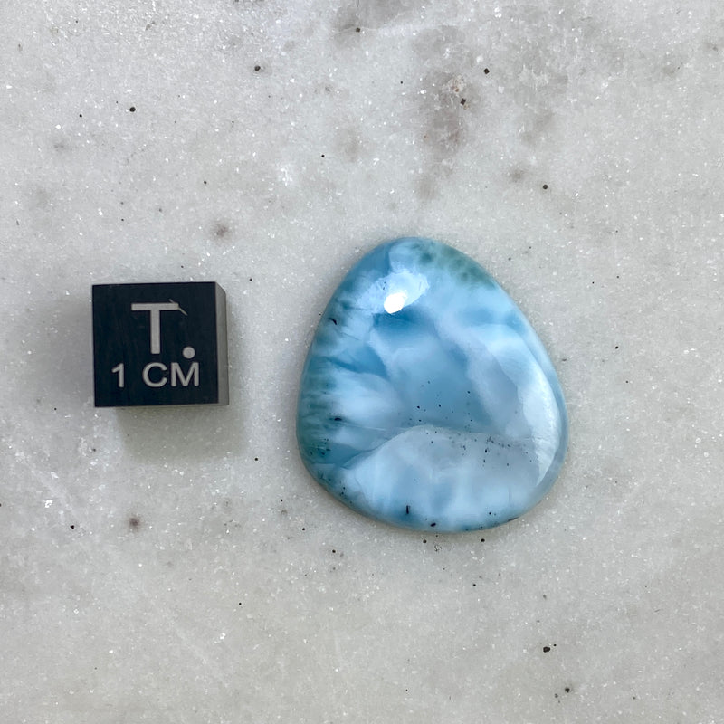 Larimar Cabochon - 76