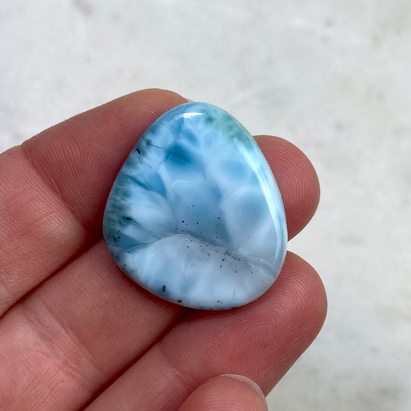 Larimar Cabochon - 76