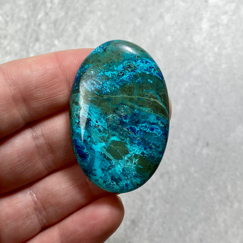 Chrysocolla Cabochon - 20