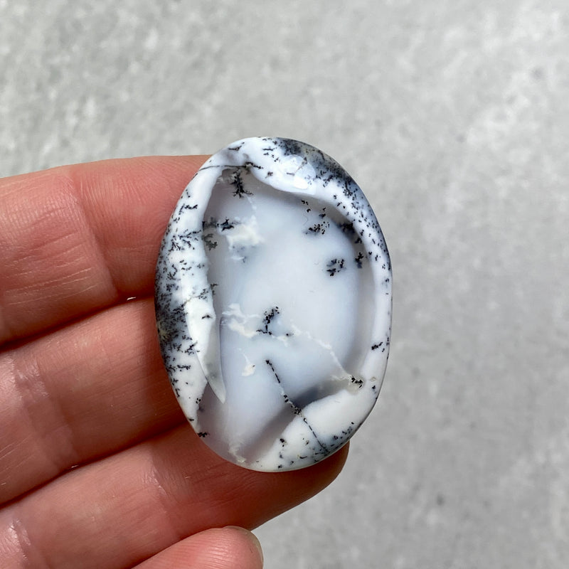 Dendritic Agate Cabochon - 34