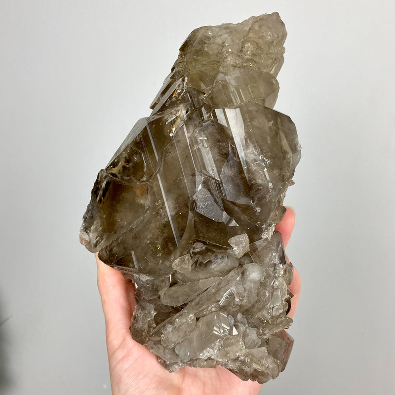 Elestial Smoky Quartz Crystal