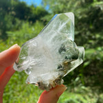 Faden Quartz with Chlorite Crystal Cluster