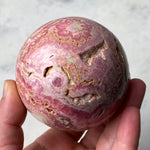 Rhodochrosite Sphere - 9